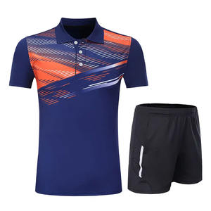 Ensemble de vêtements de sport de tennis à sublimation personnalisée en gros vêtements de tennis respirants 100% en tissu de maille de polyester - Product Image 4
