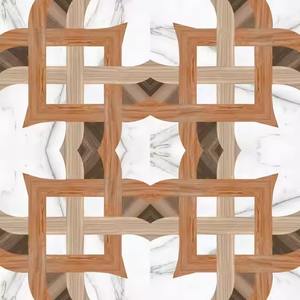 Azulejos de grano de madera antideslizantes para combinar con libros de madera 300x300mm Diseño para exteriores más vendido - Product Image 3