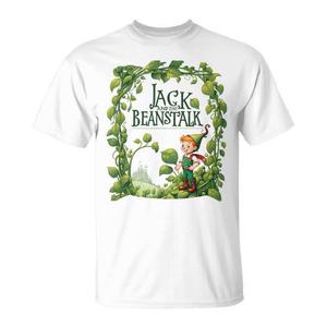 เสื้อยืดปกหนังสือเด็กสำหรับแจ็คและต้นถั่ว ผลิตภัณฑ์ส่งเสริมการขาย - Product Image 1