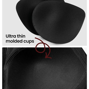 สปอร์ตบราไซส์ใหญ่ สายปรับได้ ให้การยึดเกาะกระชับ ระบายอากาศได้ดี รองรับทรงได้ดี วัสดุสัมผัสนุ่ม ด้านหน้าเป็นที่นิยม - Product Image 5