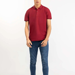 Venta al por mayor OEM hombres para camisas logotipo personalizado talla grande transpirable 100% algodón lona bolsillo deporte manga corta patrón sólido T - Product Image 3