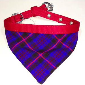 Bandana réglable pour animaux de compagnie, écharpe pour chien sublimée, bandana blanc à impression personnalisée, bavoir en polyester - Product Image 5