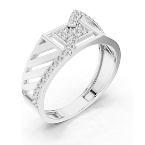Anillo de Diamante de Laboratorio de 0.34 CT para Mujer, Claridad VVS-VS EF, Oro de 18KT, 14KT, 10KT y Plata 925, Oro Rosa, Amarillo y Blanco - Product Image 5