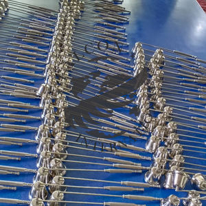 Vela chapada en plata de calidad superior Mango decorativo Acabado antiguo Última decoración del hogar Snuffer para Navidad - Product Image 6