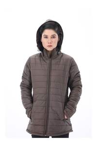 Alta calidad de las mujeres con cremallera completa con chaqueta con capucha ligero último estilo de venta al por mayor de moda de las mujeres chaqueta transpirable ropa casual - Product Image 4