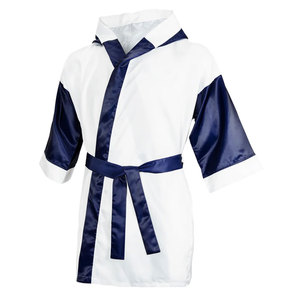 Robe de boxe sur mesure avec capuche pour match de boxe, prix avantageux, robe de boxe avec designs personnalisés - Product Image 1