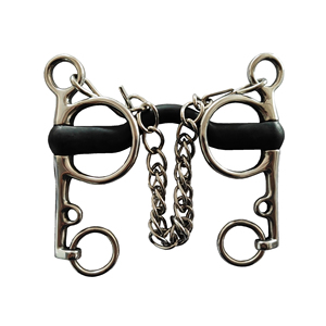 Embouchure de mors Pelham à articulation unique pour vétérinaire, embouchure polie et lisse, tous types de mors pour chevaux disponibles - Product Image 3
