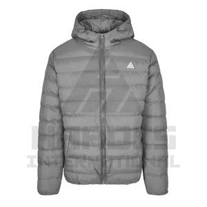 Veste à bulles en vente chaude pour hommes Veste à bulles en gros Veste coupe-vent unie personnalisée OEM - Product Image 3