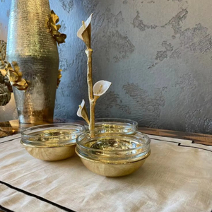 Élégant support à chocolat en métal au design moderne pour les fêtes d'anniversaire et les fêtes de mariage - Product Image 1