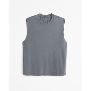 เสื้อแขนกุดไม่มีแขนสำหรับผู้ชายเสื้อกล้ามออกกำลังกาย - Product Image 1