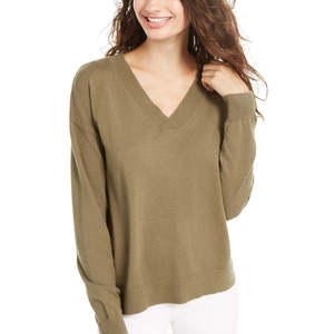 Maglione con Scollo a V Planet Gold Junior, Taglia Media, Cardigan Invernale Casual Traspirante, Caldo e alla Moda per Autunno - Product Image 1