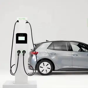 Fast Electric Car Charger Station AC 19.2kW Double Gun Fast Charging Stations Electric Car Cable Ev Charger
