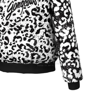 Blouson aviateur coupe-vent pour hommes à fermeture éclair personnalisée de qualité Offre Spéciale Nouveau design Manteau d'hiver Veste de sublimation pour hommes - Product Image 6