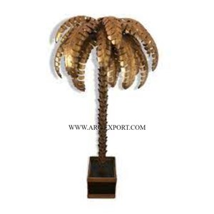 Vintage Plaqué Or Arbre Conception Moderne Côté Table Lampadaires En Laiton Pur Table Décoration Maison Intérieur Utilisation Lumières Lampes - Product Image 1