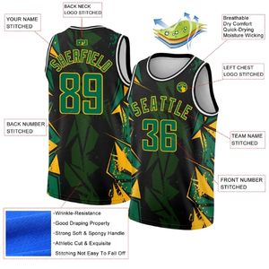 2024 maillots de basket-ball personnalisés respirant sublimation impression broderie Logo personnalisé OEM ensemble uniformes y compris grande taille - Product Image 2