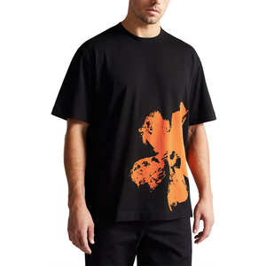 Camisetas sublimadas con logotipo personalizado de alta calidad para hombres Camisetas con patrón sólido a precio - Product Image 1