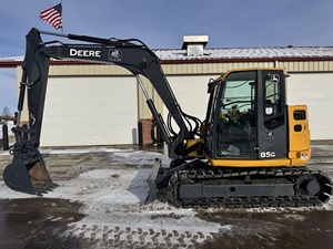รถขุดมือสอง John Deere 85G สภาพดีเยี่ยม ผลิตขึ้นเพื่อการใช้งานก่อสร้างรายวัน ประสิทธิภาพแข็งแกร่ง อะไหล่ทนทาน ใช้งานได้อย่างราบรื่น - Product Image 4
