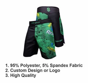 Short MMA à sublimation personnalisée BJJ Grappling Kick Boxing pour homme Muay Thai Cage Fighting avec des matériaux de haute qualité Wholesale Shorts - Product Image 4