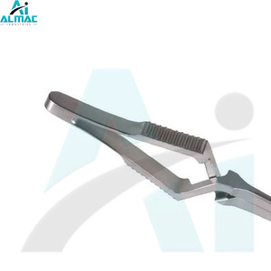 ALMAC 2025 Acero inoxidable Johns Hopkins Bulldog Abrazaderas Ideal Control vascular fino Cirugía general y especializada Certificación CE - Product Image 5