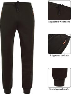 Conjunto Deportivo de Chándal con Cremallera para Hombre, Diseño Moderno 2025, Estilo Deportivo Informal con Cuello Alto y Patrón Liso - Product Image 3