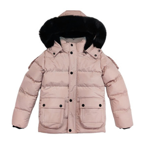 Abrigo acolchado de invierno suelto con diseño acolchado y acolchado cálido Unisex invierno mujeres OEM servicio disponible niños - Product Image 4