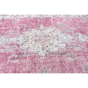 Tapis vintage 8,2x12 pieds, tapis turc, tapis camouflage rouge en laine - Product Image 5