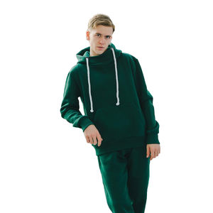 Ropa de invierno para hombre, chándal de punto con estampado de algodón orgánico, conjuntos de ropa de abrigo informal en estilo callejero, moda de otoño - Product Image 1