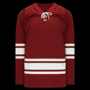 Maillot de hockey sur glace personnalisé par sublimation, uniforme sportif d'équipe, respirant, séchage rapide, polyester durable, tenue 2025 - Product Image 5