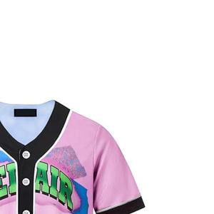 Camisetas de béisbol de poliéster personalizadas para mujer transpirables, uniformes deportivos impresos, estilo OEM/ODM, venta al por mayor, pedido a granel disponible - Product Image 4