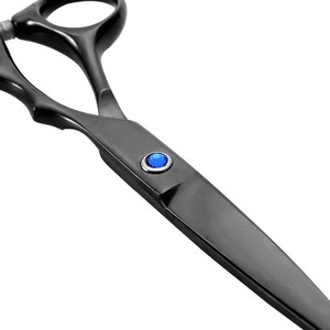 Vente en gros de ciseaux à lame droite en acier inoxydable de 6 pouces pour la coupe de cheveux produits de coiffure de beauté - Product Image 3