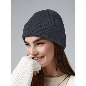 Sustainable Organic Cotton <b>Beanie</b> Promotional <b>Hats</b> & Caps - Product Image 2