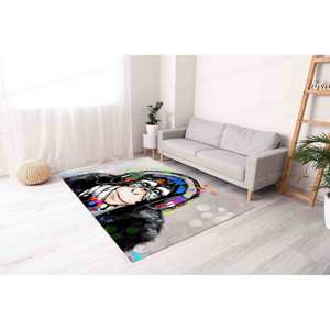 Graffiti Printed <b>Rug</b>: Vibrant Design, Non-Slip, Modern Decor,Nonwoven Soft <b>Rug</b> - Product Image 5