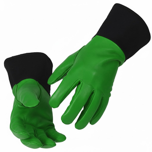 Premium Industrial Cowhide Leather Tig Welding <b>Gloves</b> Mig Welding <b>Gloves</b> Heat Resistant Fire Safety <b>Gloves</b> - Product Image 6