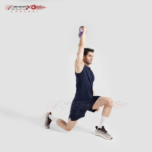 Shorts de course décontractés pour hommes, légers, avec empiècements respirants, séchage rapide, polyester/coton, fermeture à cordon - Product Image 5