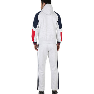 Nuevo diseño de moda su propio logotipo hombres trajes de chándal con cremallera más cálido chándal para hombres - Product Image 2