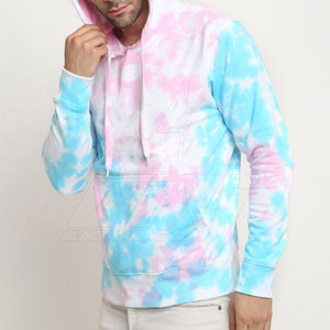Bajo MOQ Nuevo estilo En stock Sudaderas con capucha básicas para hombres Tie Dye Impresión Logotipo personalizado Sudaderas con capucha para adultos - Product Image 4