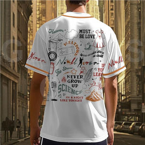 Maillot de baseball pour hommes brodé sur mesure en gros avec bouton maillots de baseball uniforme de baseball personnalisé 2025 - Product Image 5