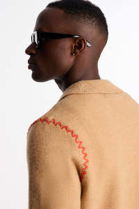 Suéter de Punto 100% Algodón para Hombre, Grueso y Cálido, Elegante para Actividades Casuales y al Aire Libre en Invierno, por Antique Fashion - Product Image 2