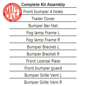 MASE Kit Paraurti Anteriore di Alta Qualità per <span class=keywords><strong>BMW</strong></span> Serie F39 <span class=keywords><strong>X2</strong></span> <span class=keywords><strong>2018</strong></span> 2019 2020 2021 2022 2023 Prezzo di Fabbrica - Product Image 3