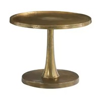 Table d'appoint en métal vintage de qualité durable de style coulée pour meubles de salon de maison ou d'hôtel avec table centrale d'angle élégante