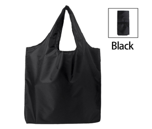 ถุงใส่ของชำขนาดใหญ่แบบใช้ซ้ำได้มีหูหิ้วเสริมแรงลายทางทนทานสามารถซักได้โลโก้ตามต้องการ - Product Image 3