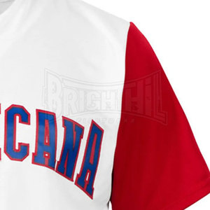 เสื้อเบสบอลเปล่าแบบกำหนดเอง ระบายอากาศได้ดี ไซส์ใหญ่พิเศษ โพลีเอสเตอร์ 100% ชุดยูนิฟอร์มออกแบบเองได้ - Product Image 5