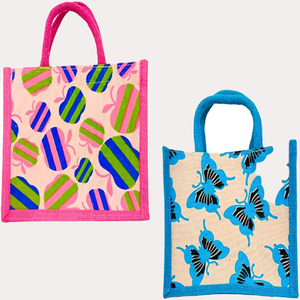 High Quality Customized Logo Jute Shopping Bag Cotton Canvas Bag Custom Item Style Pattern Letter Promotion IND For Export - Product Image 2