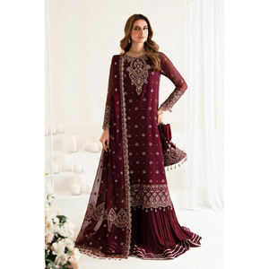 Nueva llegada 2025 Precio al por mayor Bordado pesado Damas Vestidos de fiesta Vestidos de mujer de color transpirable - Product Image 1