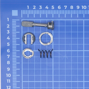 1U0837167E 1U0837168E Kit de Reparación de Cilindro de Cerradura de Puerta Delantera para VW Golf IV Bora Skoda Octavia I 45mm - Product Image 3