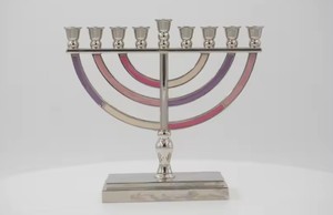 Meilleures ventes : Chandelier Menorah à 9 bras en aluminium, nouveau design, décoratif pour église et centre de table de mariage, pour Noël - Product Image 2