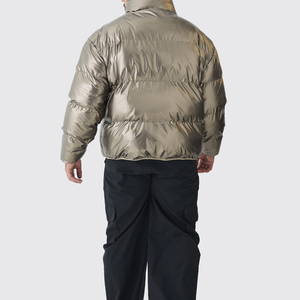 Veste matelassée personnalisée pour homme, veste d'hiver isolée et légère, approvisionnement en gros - Product Image 3