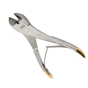 Pinza para huesos de acero, instrumento quirúrgico, herramienta para recortar huesos, pinza ortopédica para cortar huesos, duradera y reutilizable de Blush Surgical - Product Image 5