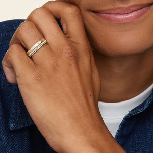 แหวนเพชรมออิสซาไนต์ชุบเงิน925สำหรับผู้ชายแหวนแบบหนาสง่างามในชีวิตประจำวันแบบกลมตัดเป็นวงแหวนสินค้า - Product Image 4