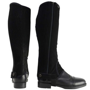 High Quality Genuine Leather Mini Chap Horse Equestrian Riding Boot Fitting Ankle Stirrups Girth Horse Riding Chaps - Product Image 1